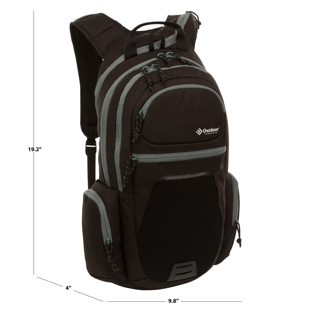Hydration Backpack with 2 L Reservoir, Black J414129