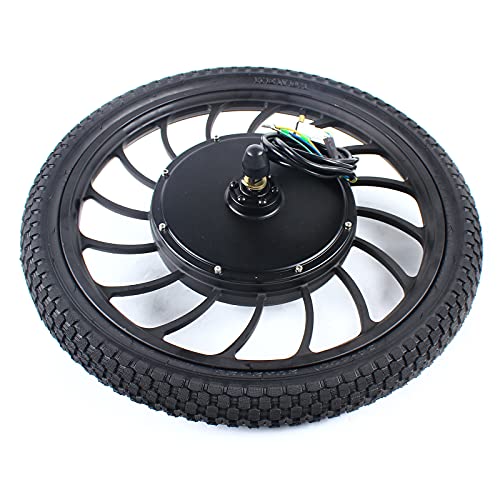 Electric Bicycle Conversion Kit, 48V 1000W Front/Rear Wheel Hub Motor T7864
