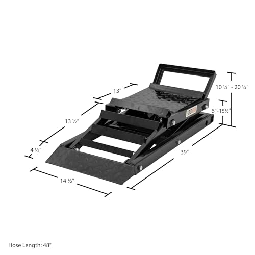 Hydraulic Car Lift with Ramp, 3000 lb Capacity U5887