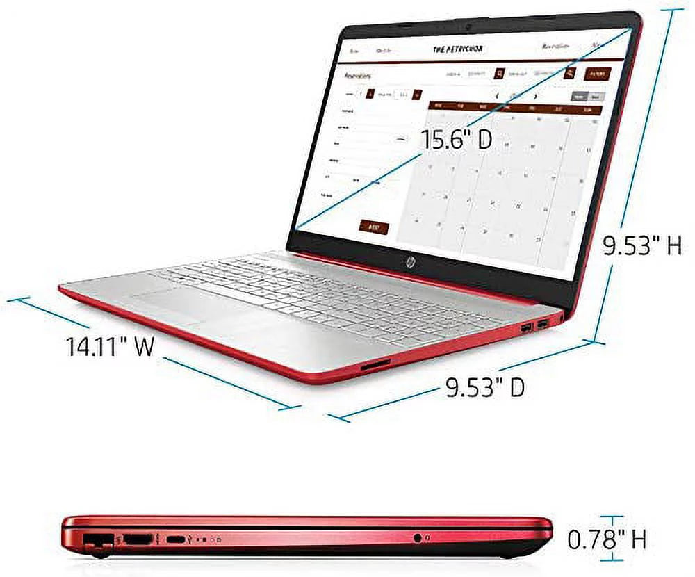 15.6" HD Laptop, Intel Quad-Core, 8GB RAM 256GB SSD, Windows 10 Home W30530