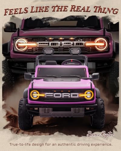 24V Ride on Car for Big Kids, 2 Seater with Remote Control, Pink O4976