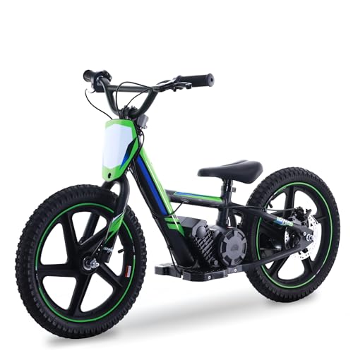 Electric Dirt Bike for Kids Aged 3-6, 170W Motor, 24V Battery, 12IN Tires M30914