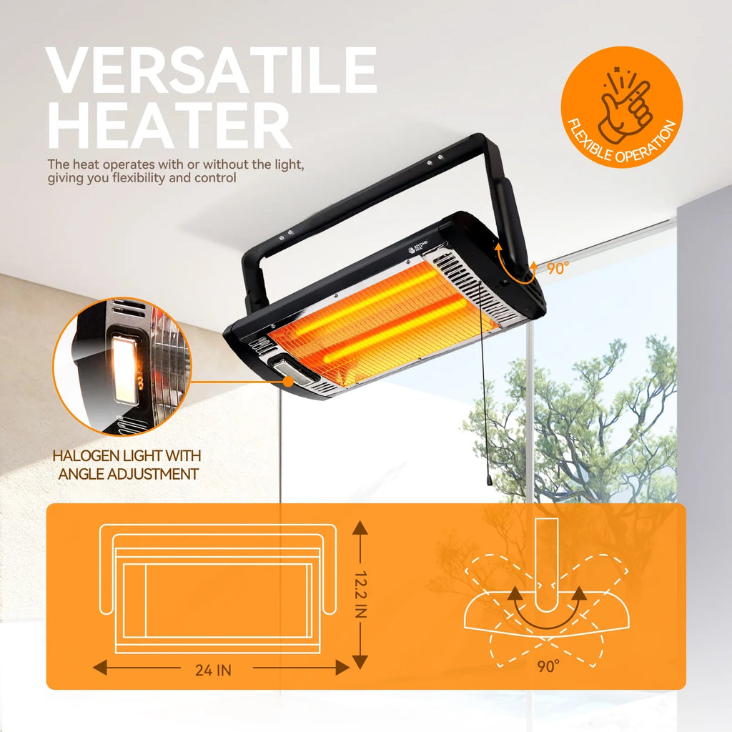 Ceiling Mount Quartz Heater Z586