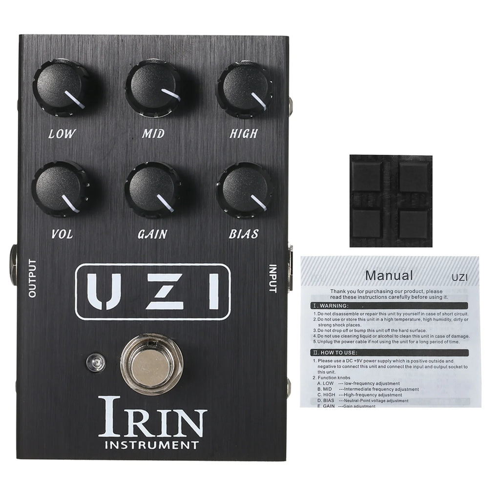 Guitar Distortion Effect Pedal with Cabinet Simulator R294272