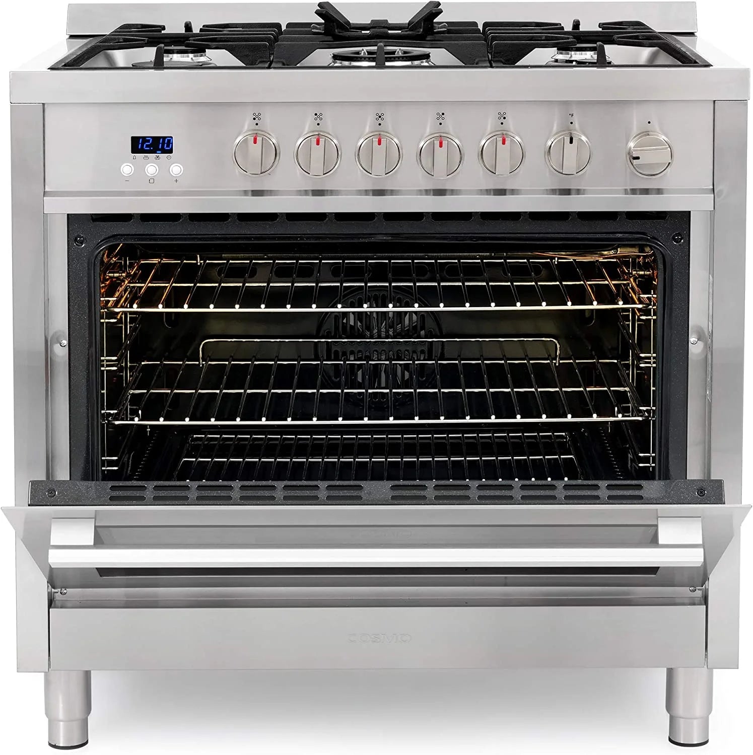 Freestanding Gas Range with 5 Burners and Convection Oven Z78431