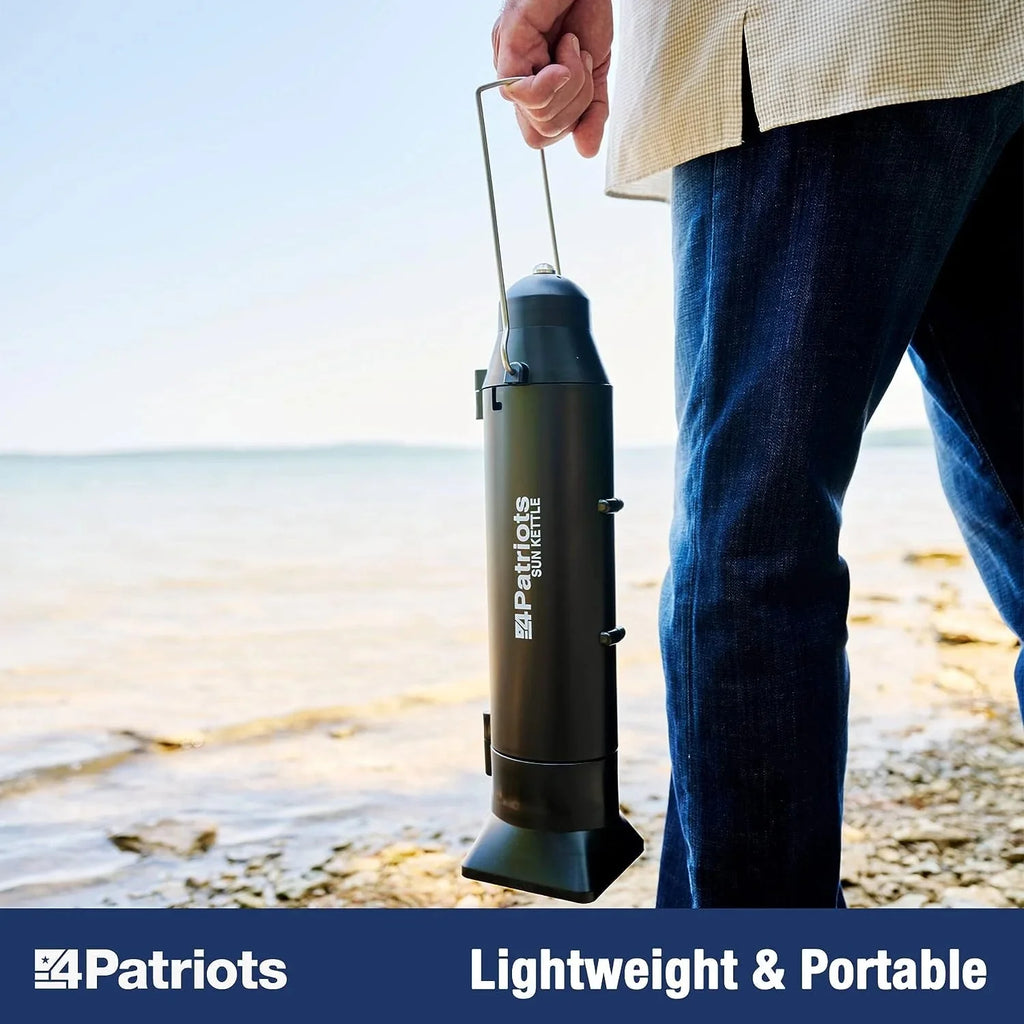 Solar Powered Portable Water Heater Thermos D64037