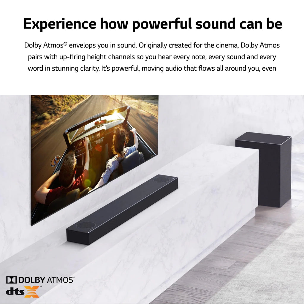 3.1.2 Channel Soundbar with Dolby Atmos and 4K Pass-Through C973591