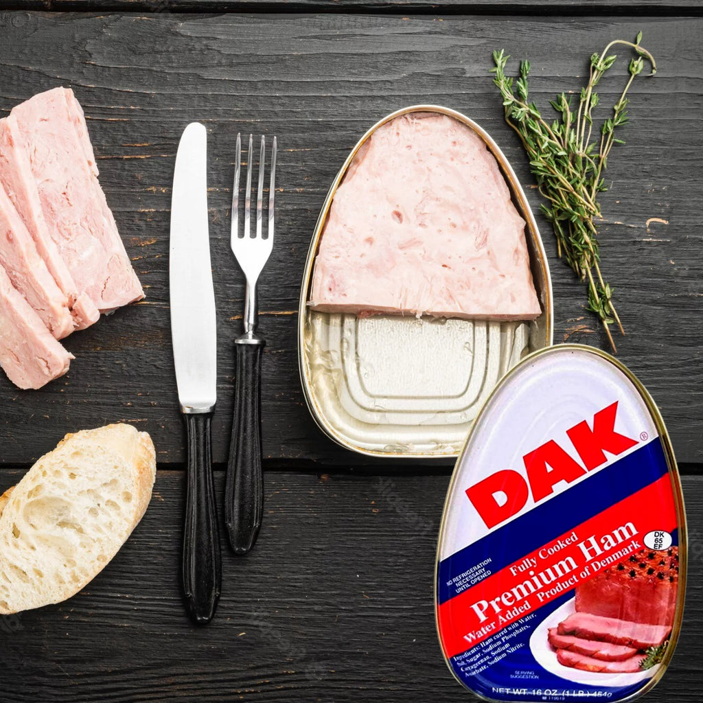 Canned Ham 16oz Fully Cooked Ready to Eat, Pack of 2 Q8857