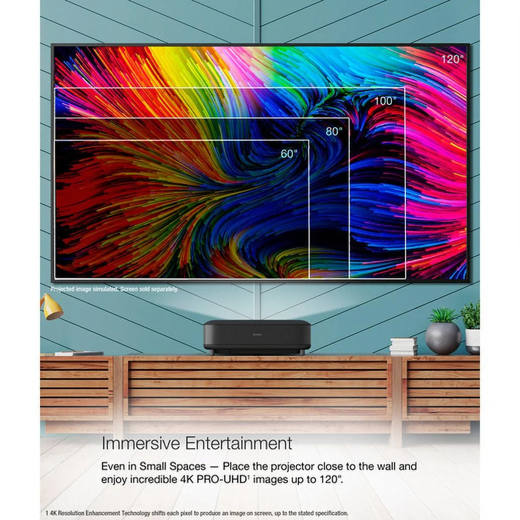 Smart Streaming Laser Projector - Black A866044