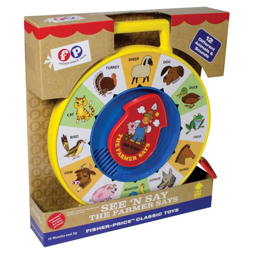 Preschool Toy Farmer Says See 'n Say G9891