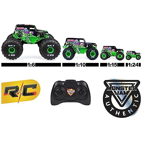 Remote Control Monster Truck, 1:24 Scale, 2.4 GHz, Kids Toy for Ages 4 and Up O475087