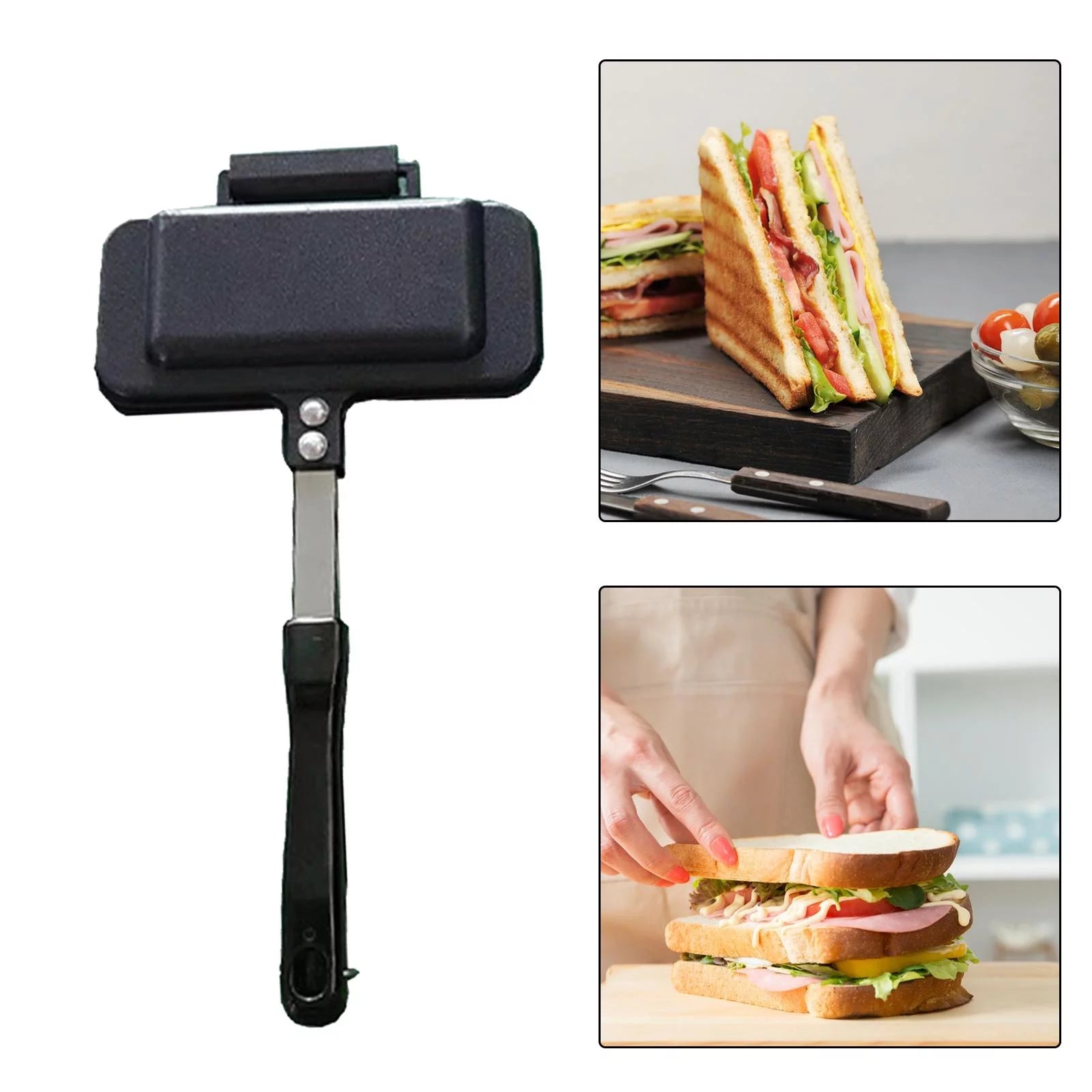 Double Sided Sandwich Maker Frying Pan B6990
