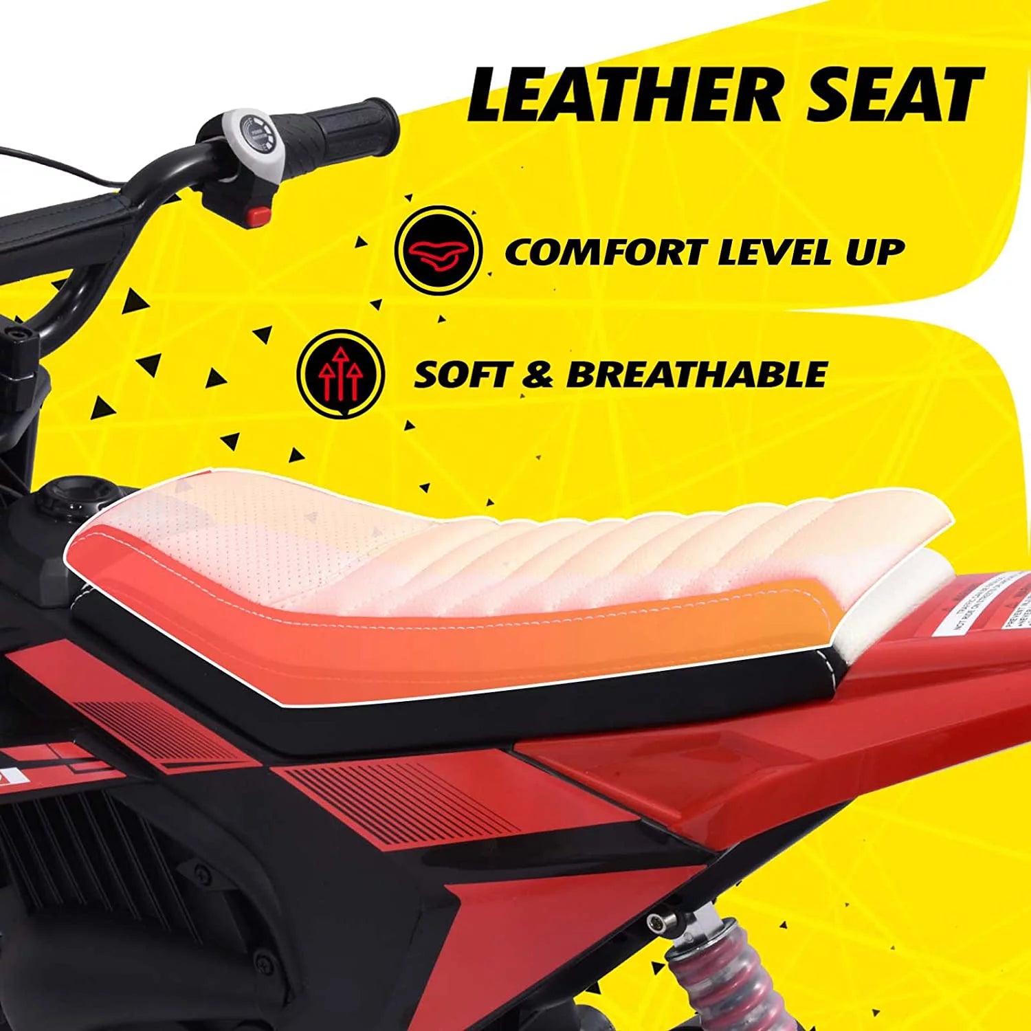 Kids Electric Dirt Bike 250W Off-Road for Ages 13+ J57893
