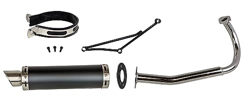High Performance Exhaust System Muffler for 50cc Scooter Moped Q40182