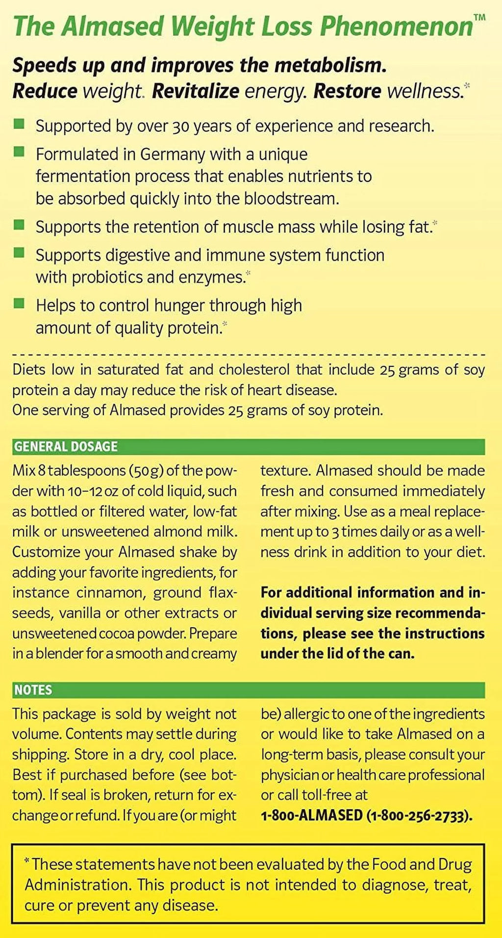 Meal Replacement Shake Plant Based Protein Powder Gluten-free Non-GMO 17.6 oz 6 Pack M38332