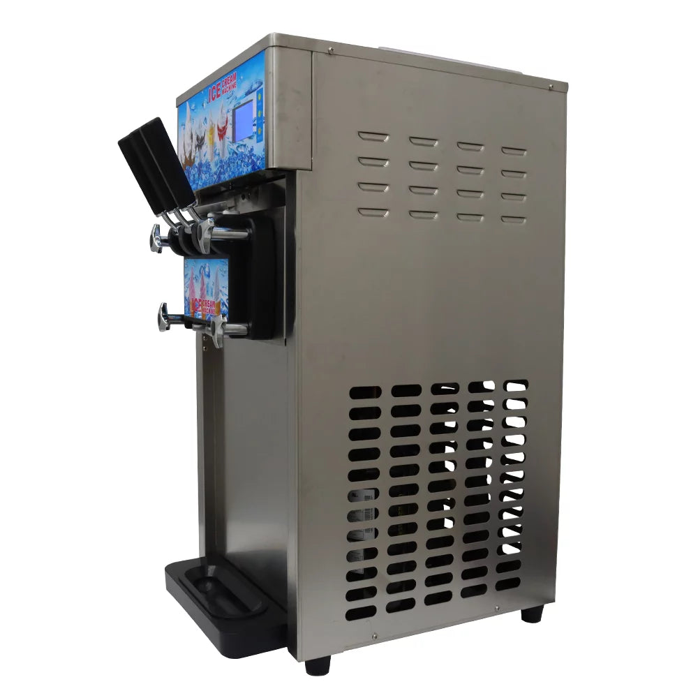 3 Flavor Soft Serve Ice Cream Machine 1400W Q1931