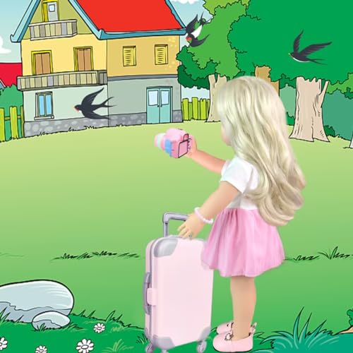 18 Inch Doll Clothes and Accessories Travel Play Set A2514