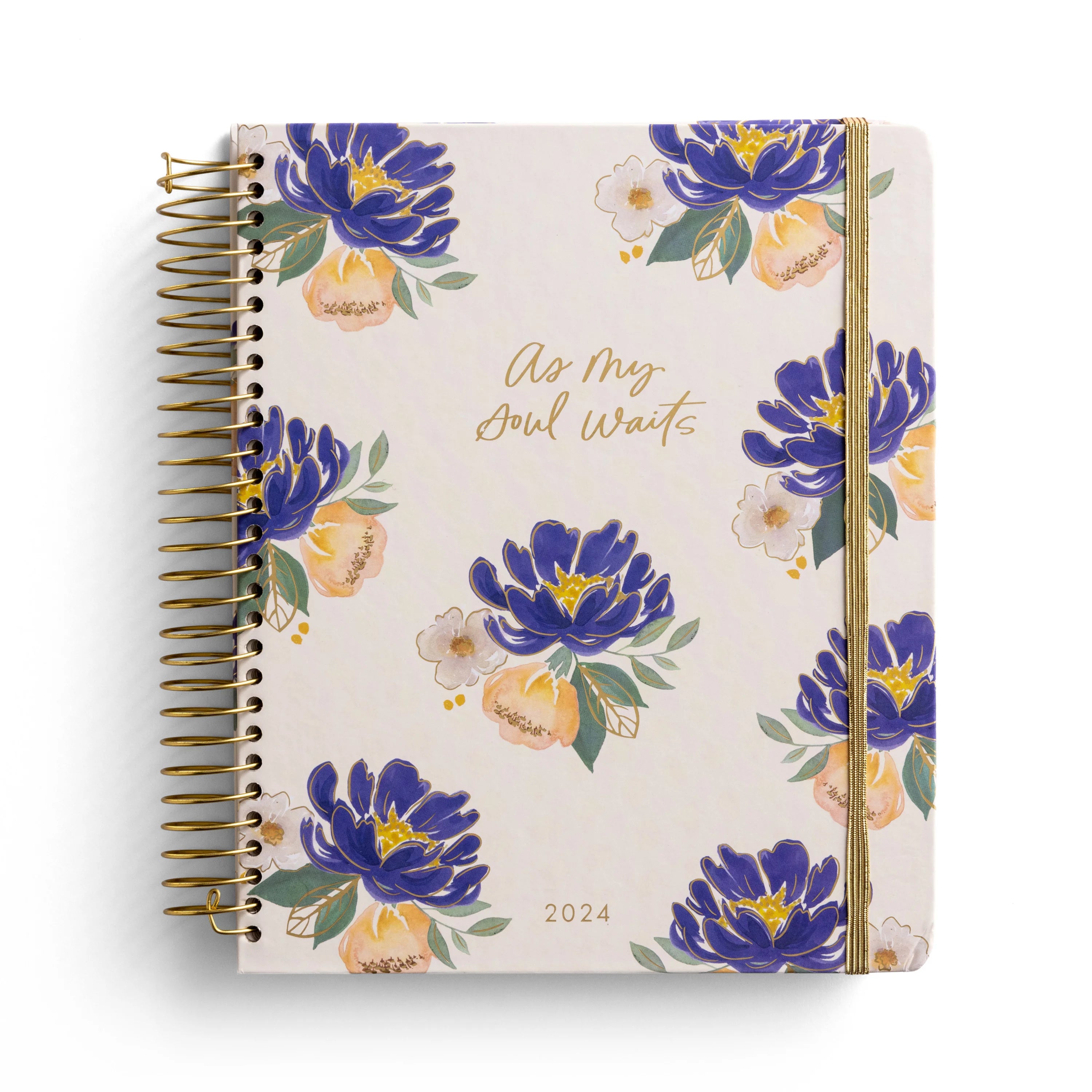 Floral Devotional Planner, 18 Month Spiral Bound G86205