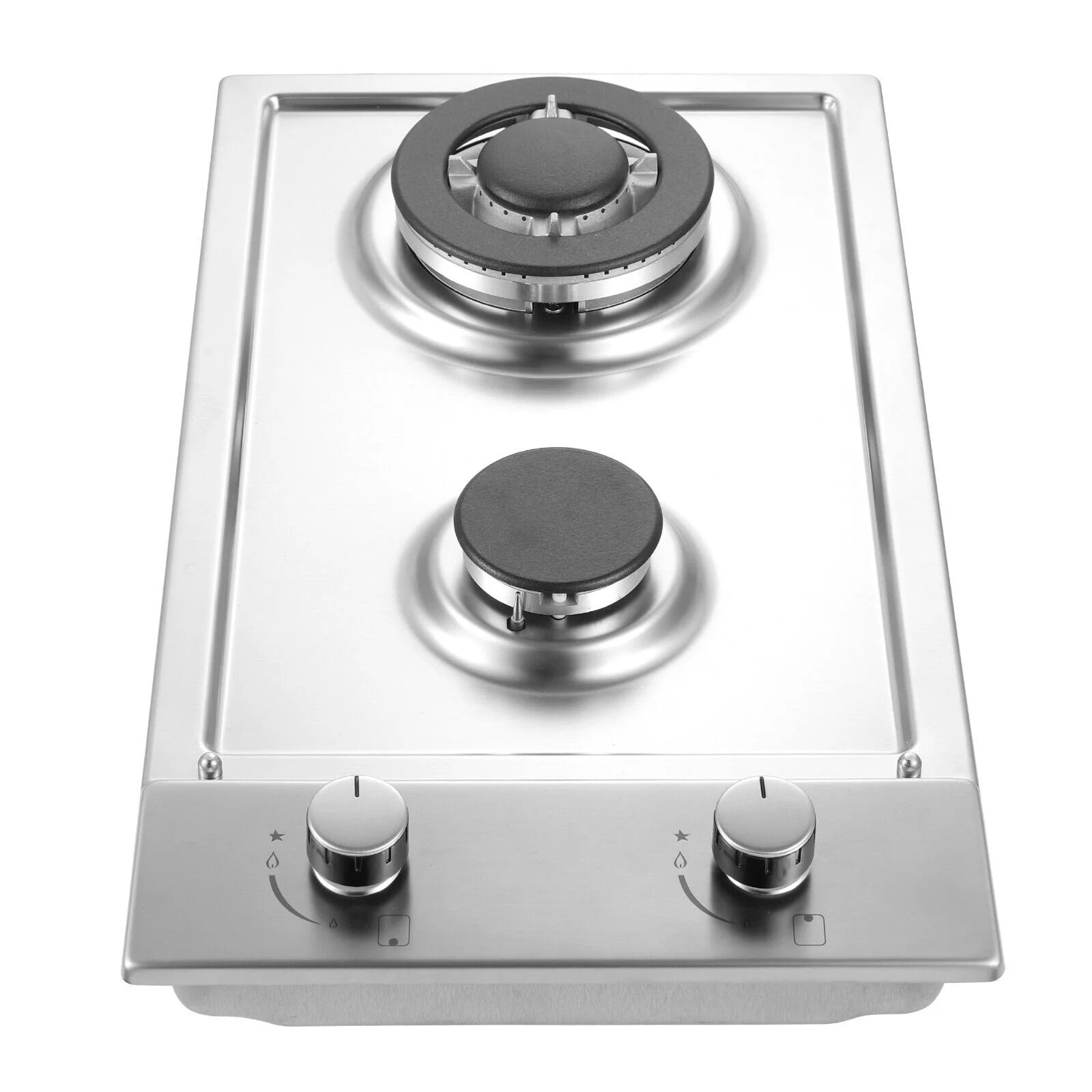 12" Gas Cooktop Stainless Steel NG/LPG Built-in Q34675