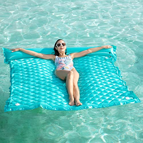 Giant Inflatable Floating Water Mat for Pool Lake Beach H3699
