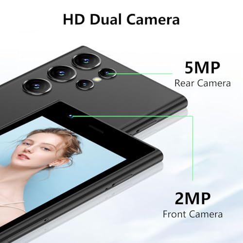 Mini Phone for Kids, 3.0" HD Screen, Unlocked Smartphone F90026