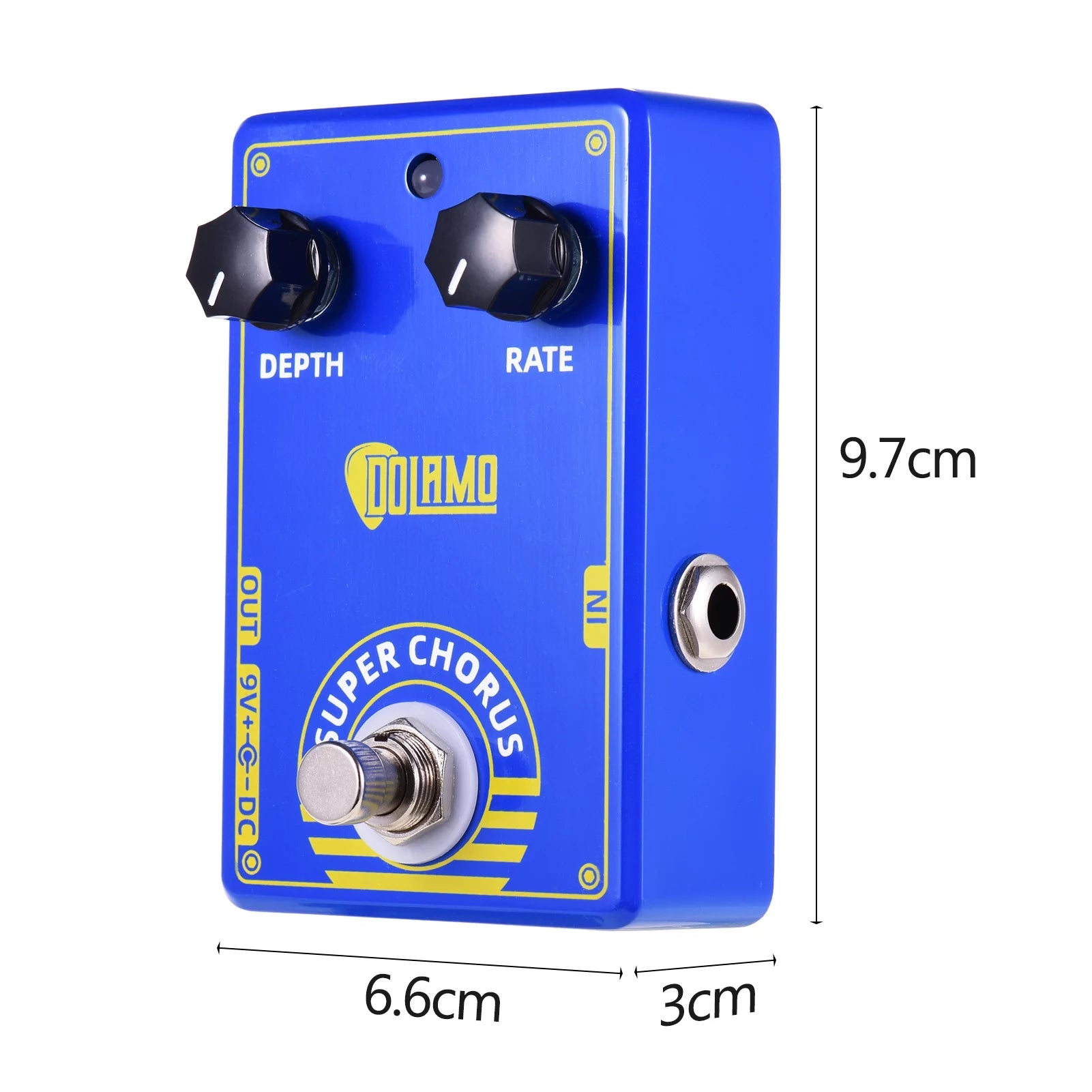 Chorus Pedal with True Bypass for Electric Guitar W4802