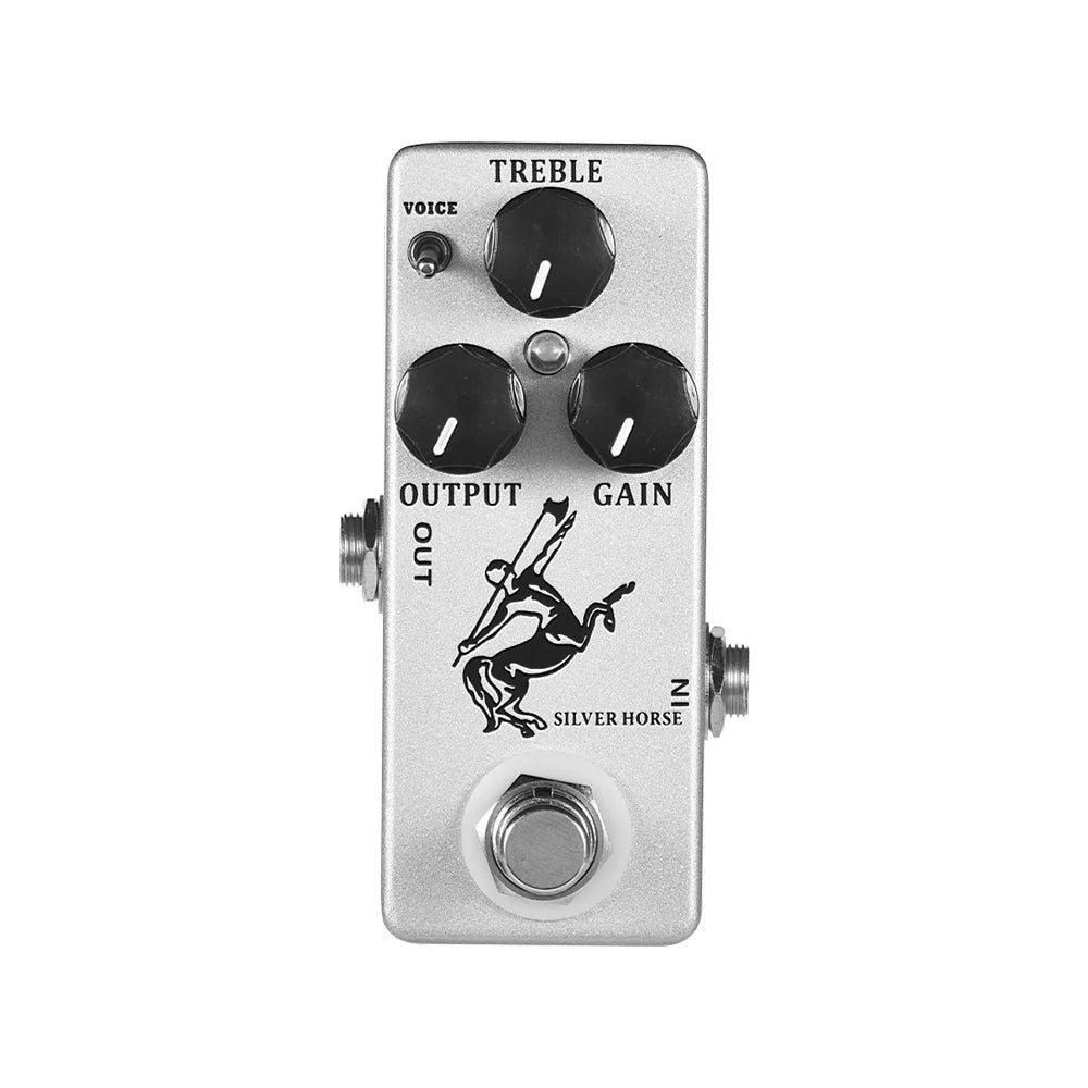 Silver Horse Overdrive Boost Guitar Effect Pedal V88440