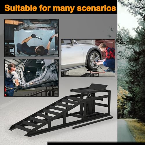 Hydraulic Car Ramps 5 Ton Low Profile Vehicle Lift C11276