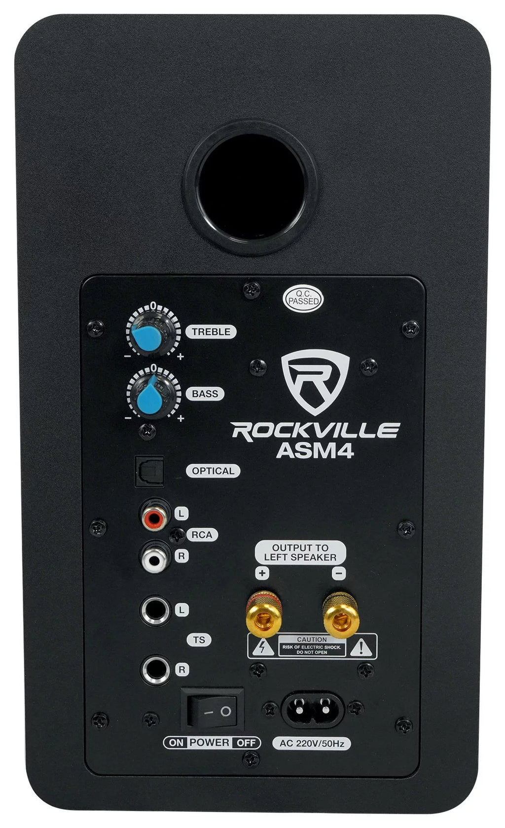 4" Pro Studio Monitor Speakers with Bluetooth and Optical Input V60170