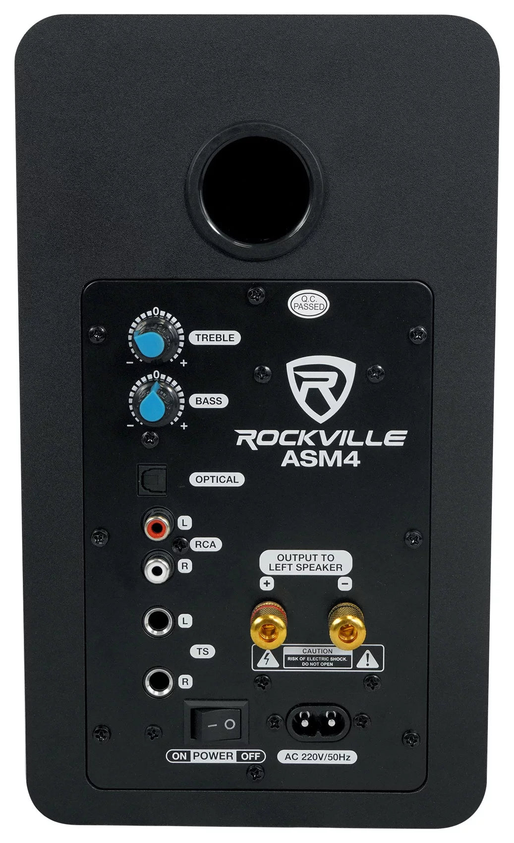 4" Pro Studio Monitor Speakers with Bluetooth and Optical Input V60170