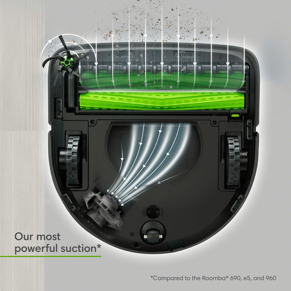 Robot Vacuum with Smart Mapping and Powerful Suction J25898