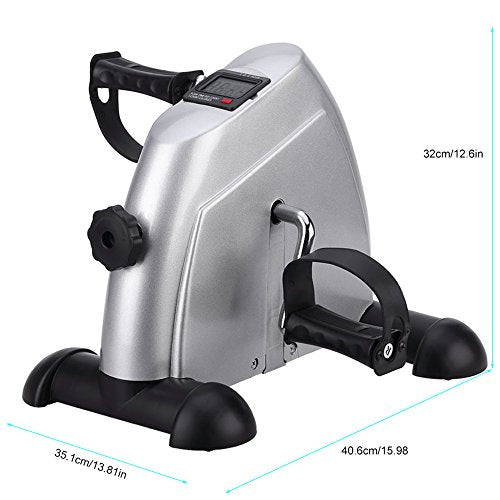 Under Desk Bike Pedal Exerciser with LCD Display A386994