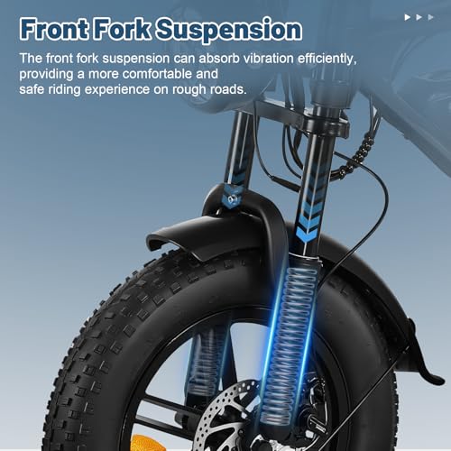 Electric Bike for Adults, 16" Fat Tire, 500W Motor, 20MPH K29448
