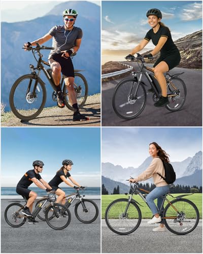 Electric Bike for Adults, 26" 500W Brushless Motor, 20 MPH, 40 Miles Range P39244