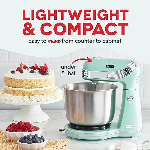 Stand Mixer with 3 Quart Stainless Steel Bowl, 6 Speeds H9467