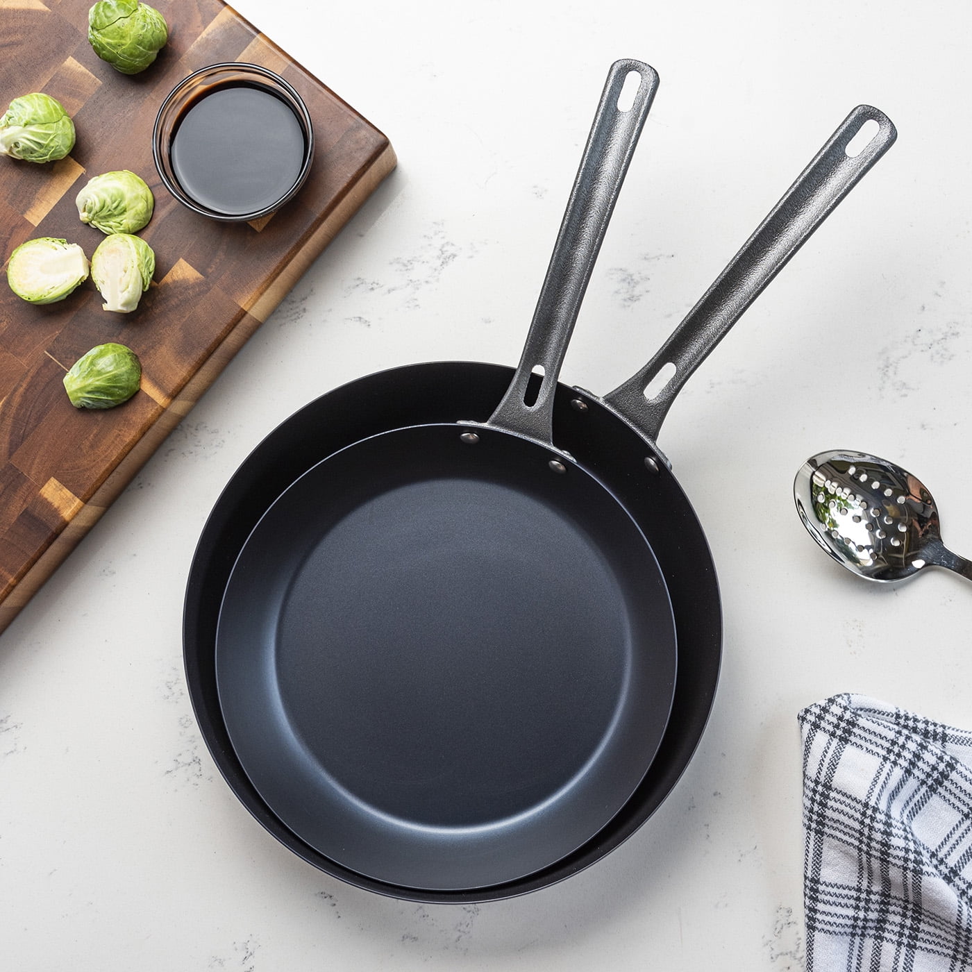 Fry Pan Set, 10-Inch & 12-Inch P32049