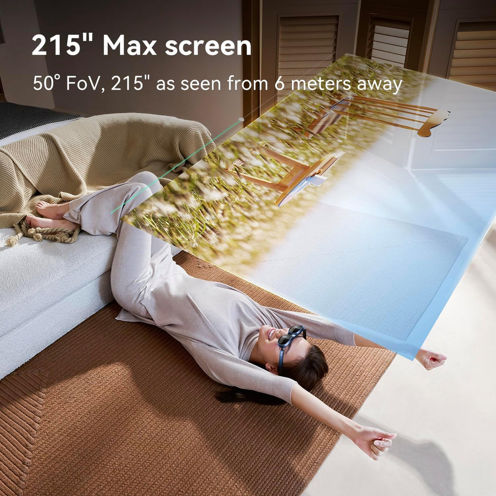 AR Glasses, 1080P Wearable Display for Gaming and Video, Myopia Friendly D968364