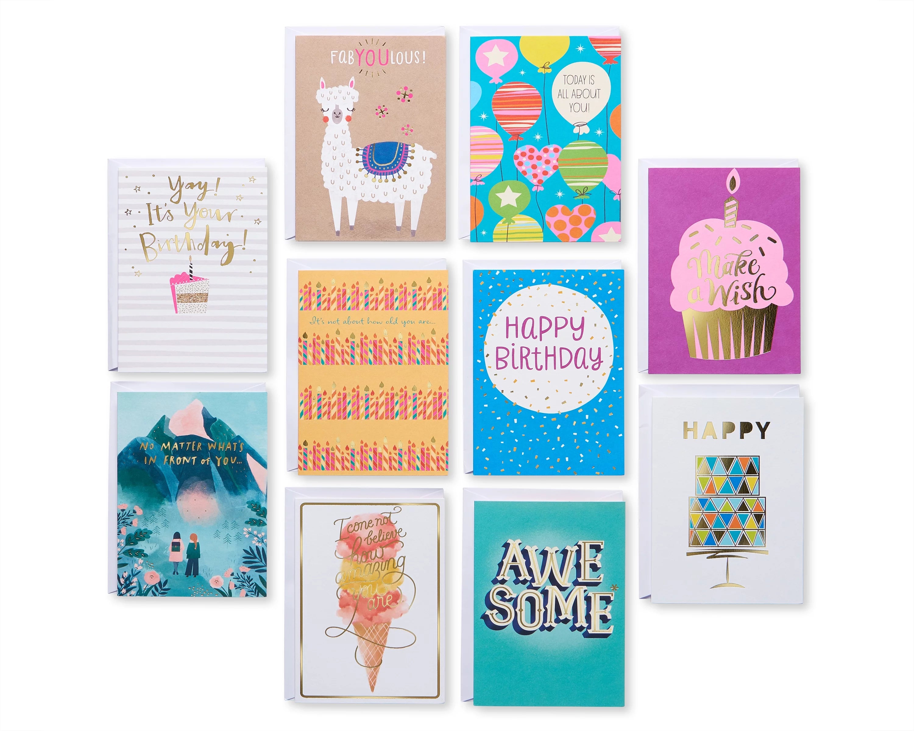 All-Occasion Greeting Cards Assortment, 40-Count M3011