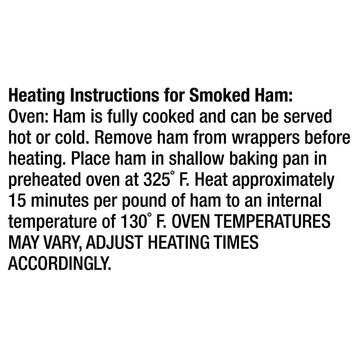 Hickory Smoked Half Tavern Ham, Fully Cooked, Boneless S976617