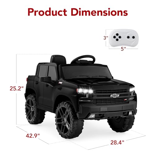 12V Ride On Truck Electric Car Toy with Parent Remote Control R8601
