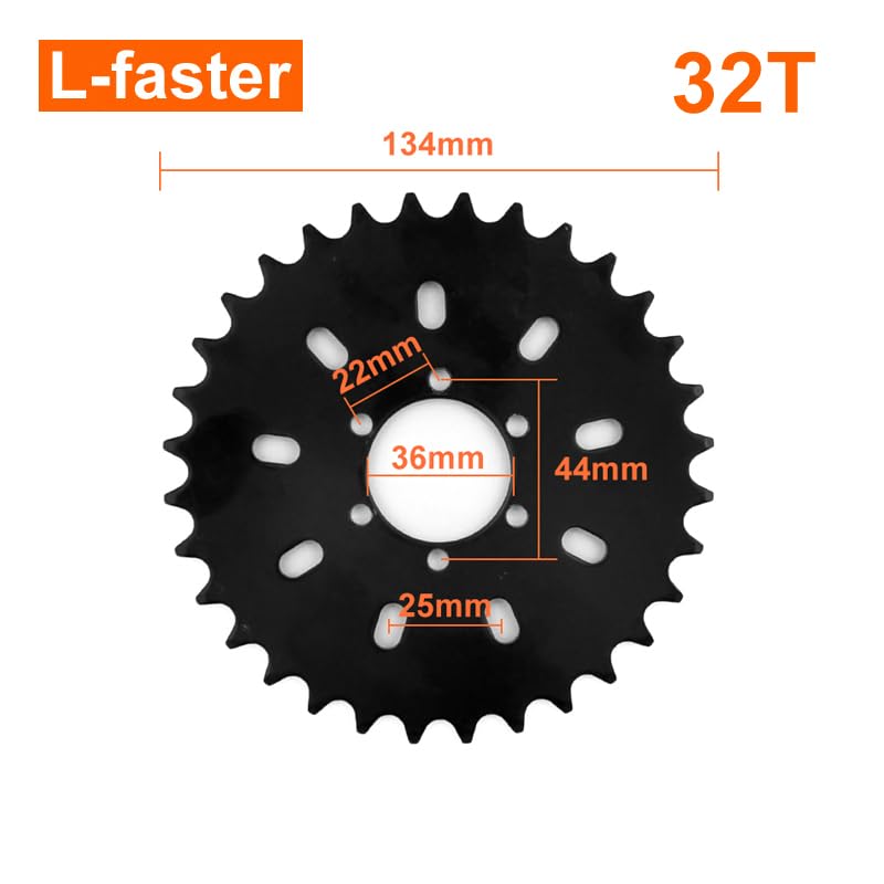 450W Electric Bike Left Drive Conversion Kit for Common Bicycles M218112