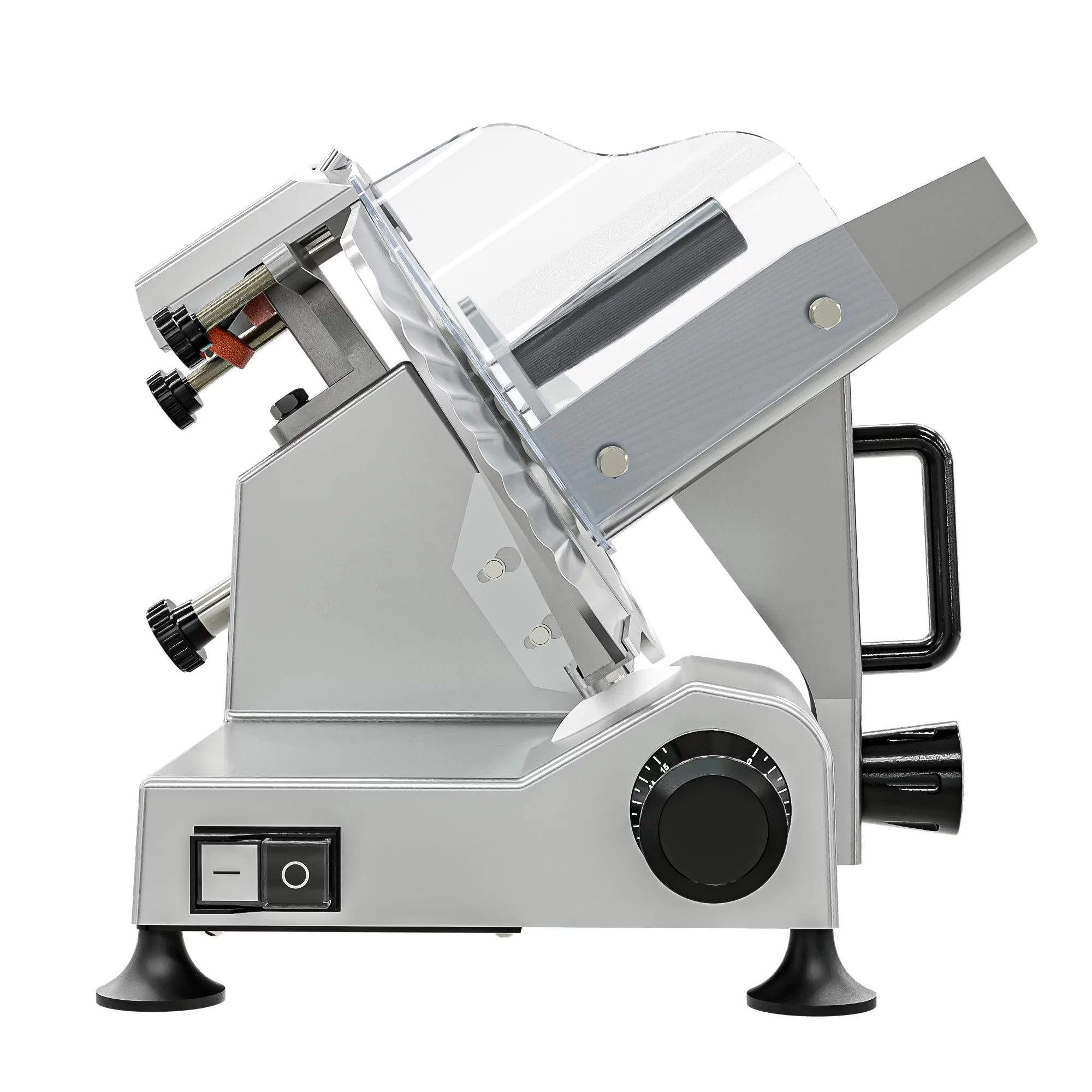Commercial Deli Meat Slicer with 10" Carbon Steel Blade, Adjustable Thickness G34284