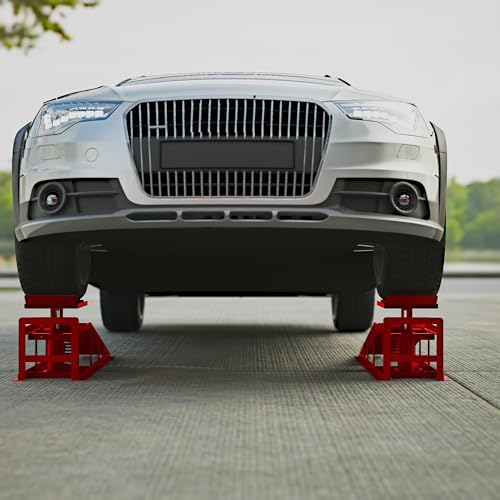 Hydraulic Car Ramps 5 Ton Low Profile Vehicle Lift C11276