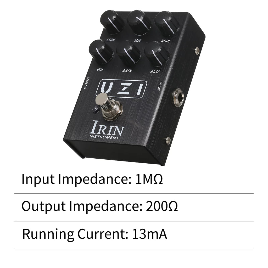 Guitar Distortion Effect Pedal with Cabinet Simulator R294272