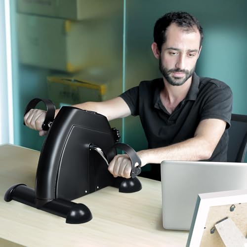 Under Desk Bike Pedal Exerciser with LCD Display A386994