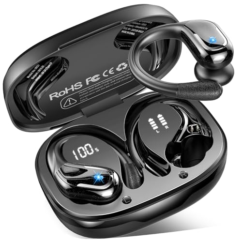 Wireless Earbuds Sport with Bluetooth 5.4, Noise Canceling, IP7 Waterproof Y686224