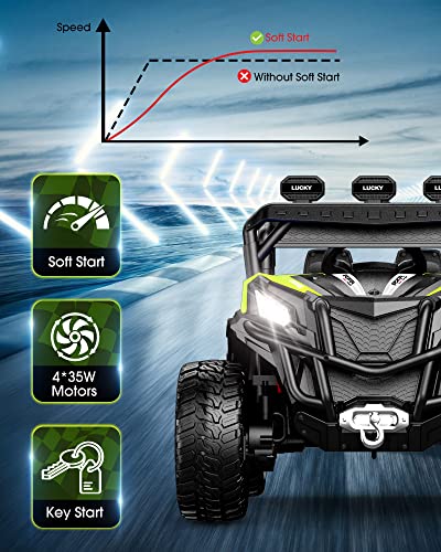 24V 4X4 Ride on Car Truck with Remote Control for Kids M14255
