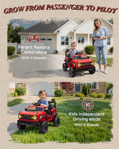 24V Ride on Car for Big Kids, 2 Seater with Remote Control, Pink O4976