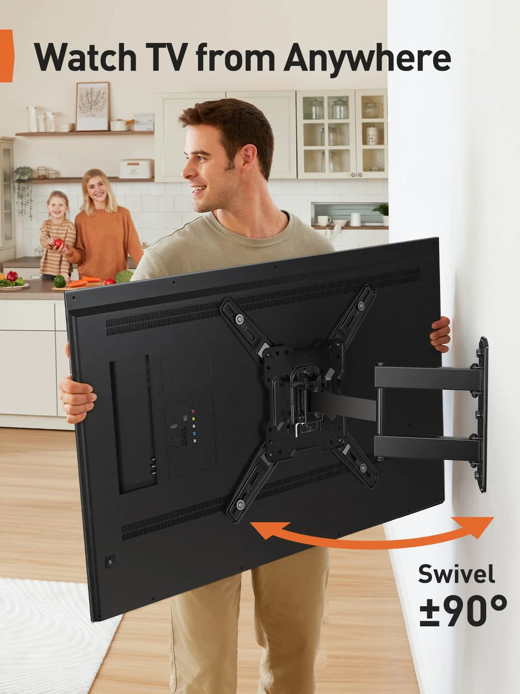 TV Wall Mount Bracket for 26-60 inch LED LCD Flat Curved TVs C11460