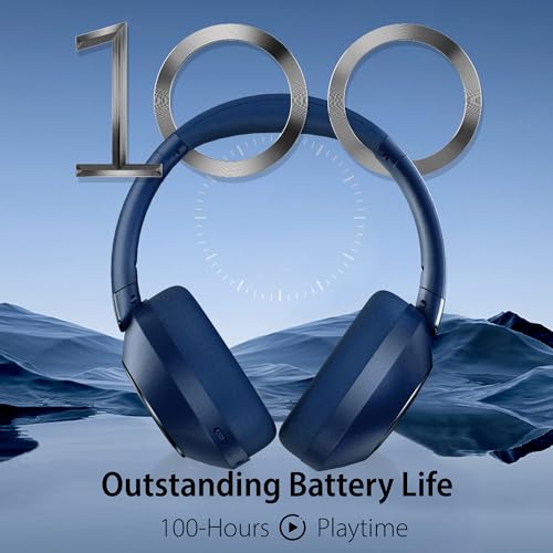 Wireless Over Ear Headphones with Active Noise Cancelling and Microphone Y560932